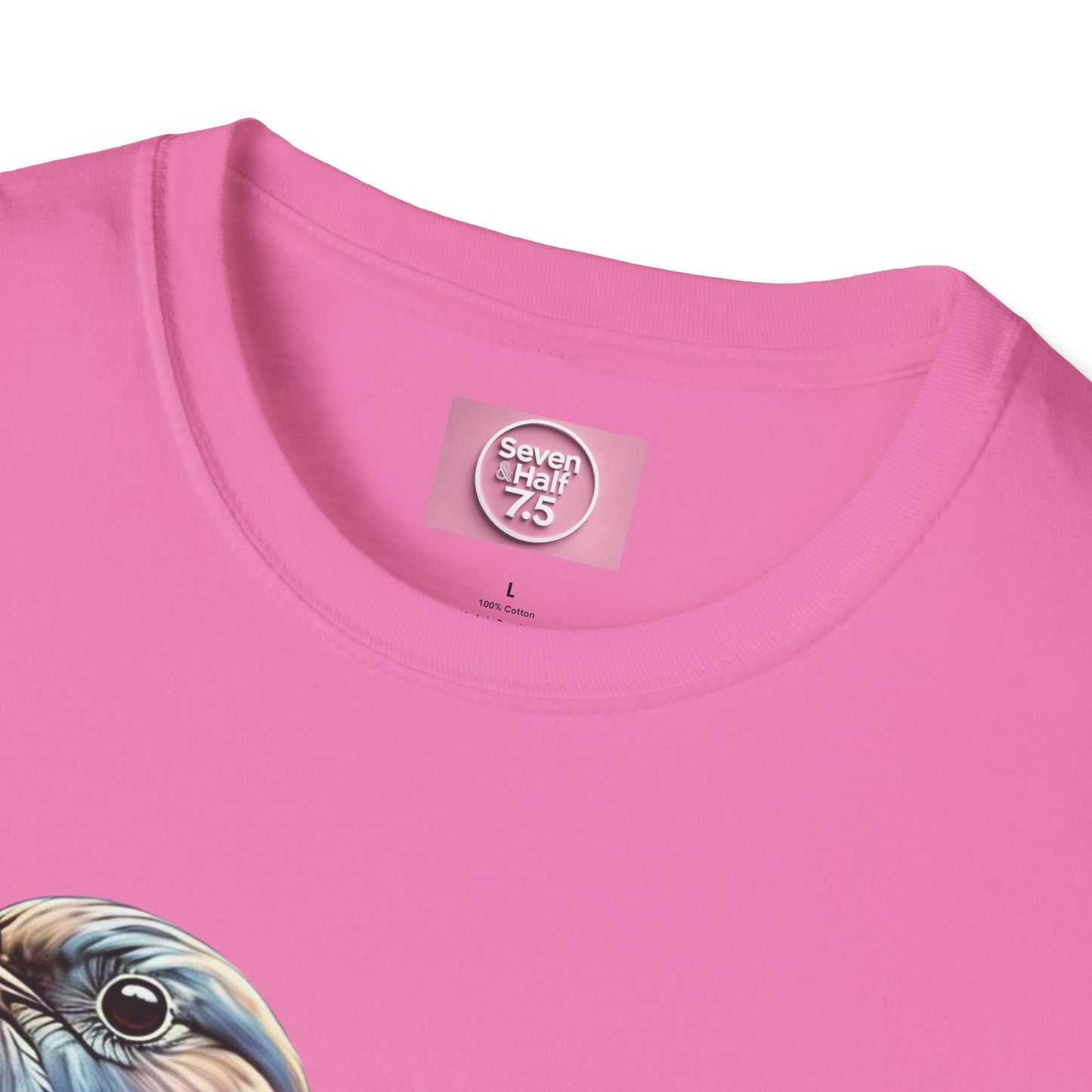 Nature-Inspired Bird Graphic T-Shirt for Soft Comfort