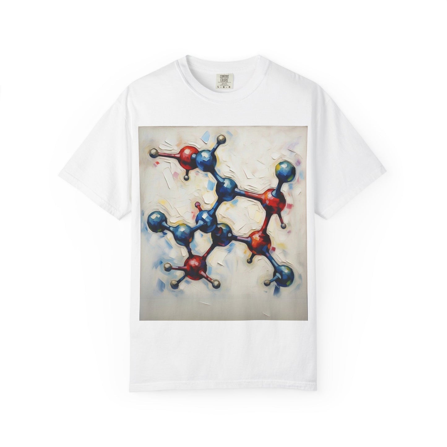 Unisex Artistic Molecule T-Shirt | Science-Inspired Design