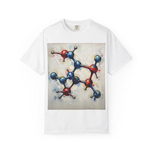 Unisex Artistic Molecule T-Shirt | Science-Inspired Design