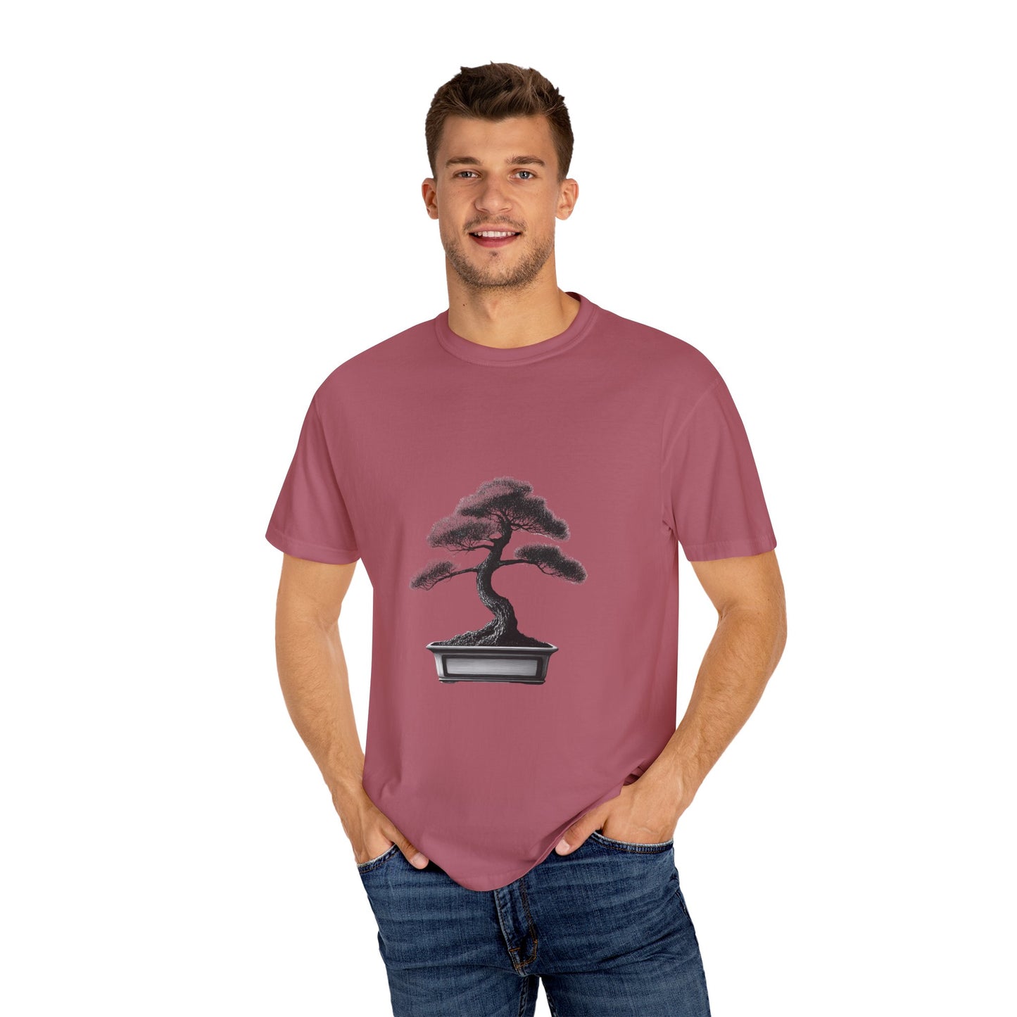 Bonsai Tree Garment-Dyed Unisex T-Shirt