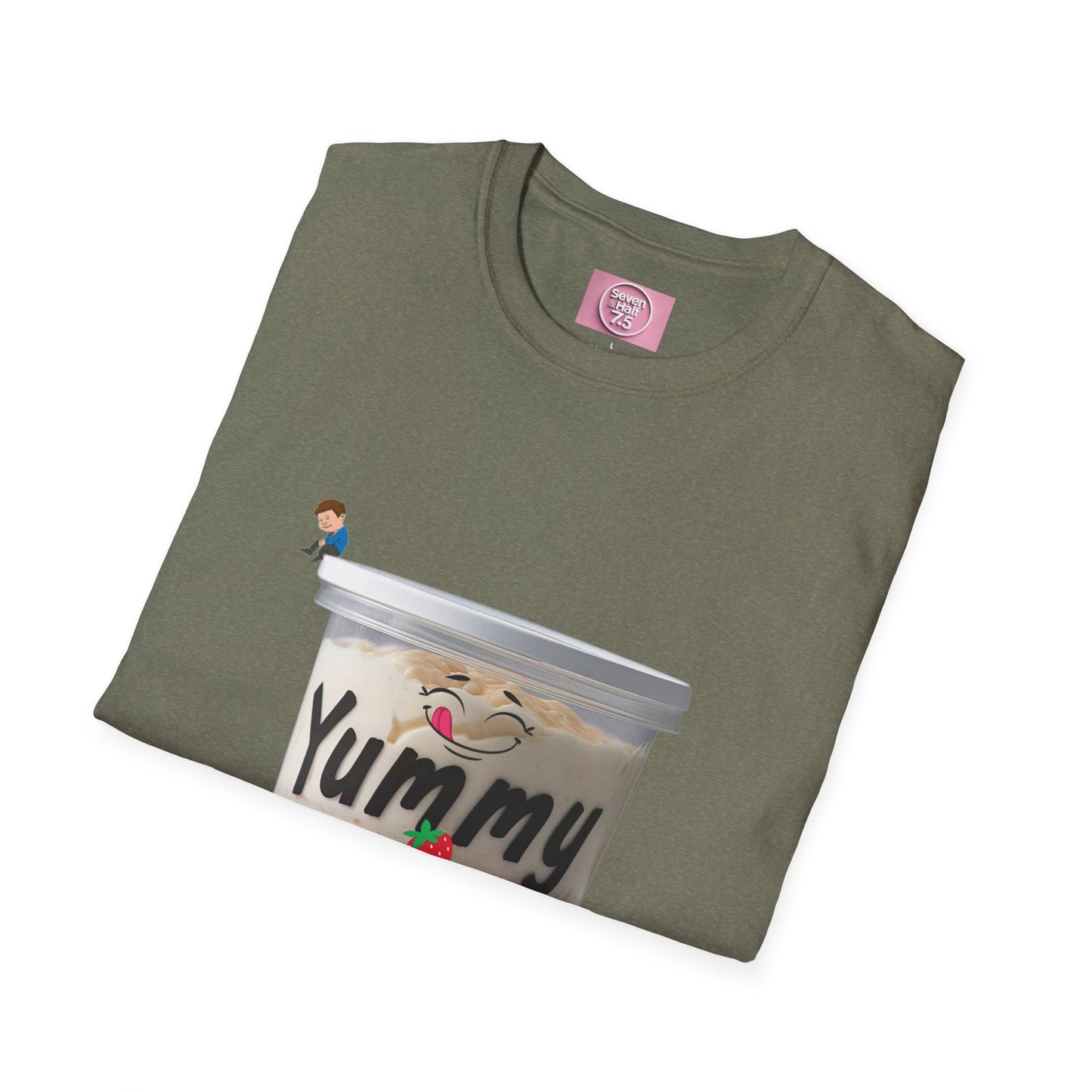 Yummy Protein Unisex Softstyle T-Shirt - Fun Fitness Apparel