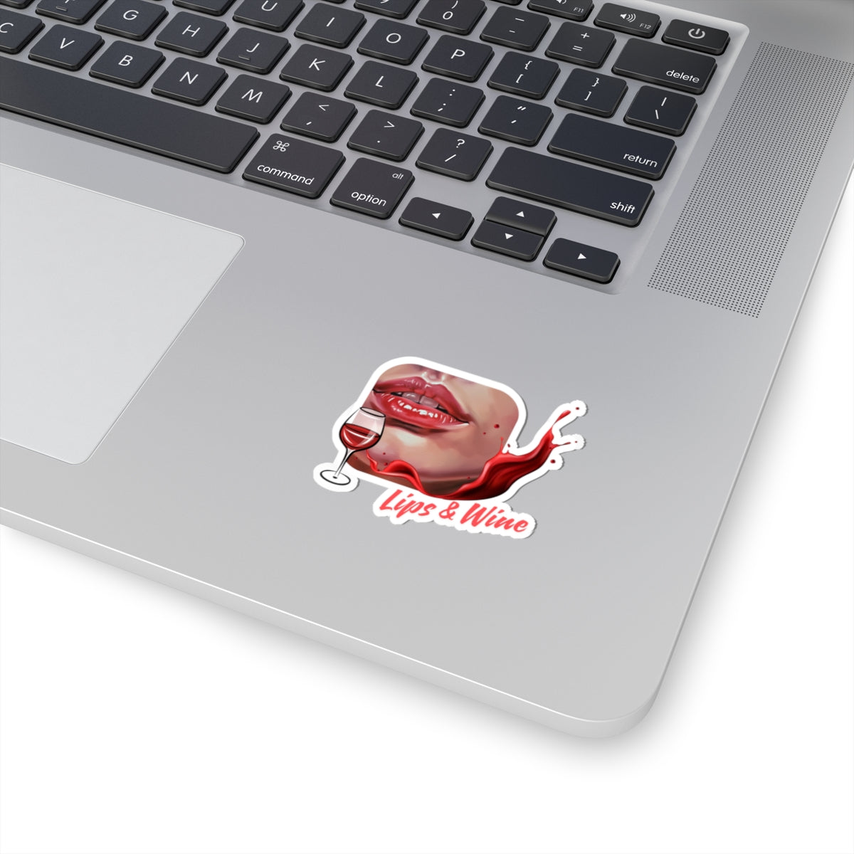 Lips & Wine Kiss-Cut Stickers - Perfect for Wine Lovers and Party Decor