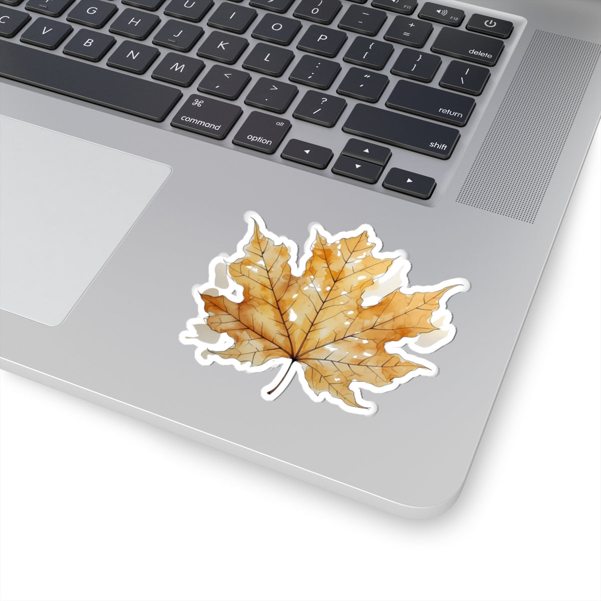 Autumn Leaf Kiss-Cut Stickers - Waterproof, Ideal for Laptops & Journals