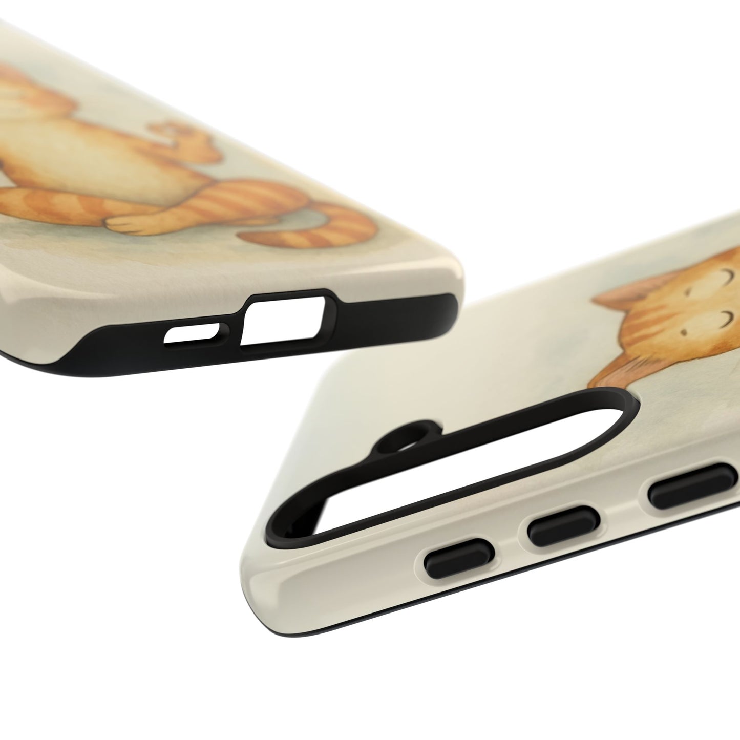 Zen Cat Phone Case - Tough & Stylish - Perfect for Cat Lovers