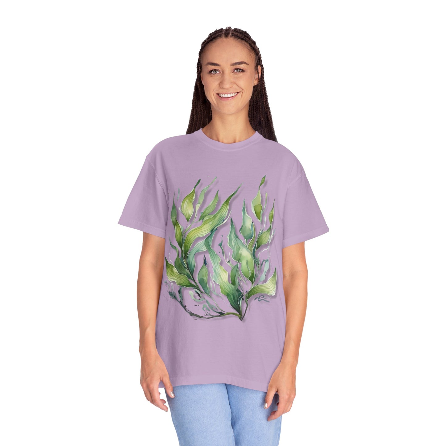 Eco-Friendly Seaweed Design T-Shirt for Nature Lovers