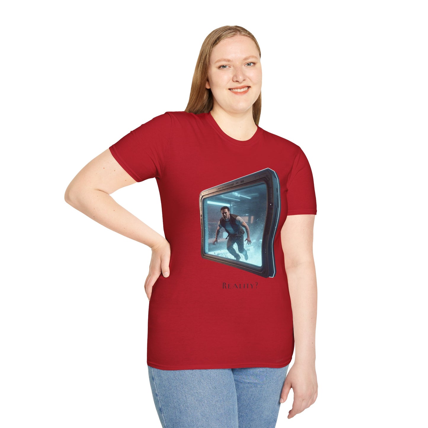 Softstyle T-Shirt - 'Reality?' Graphic Tee for Dreamers