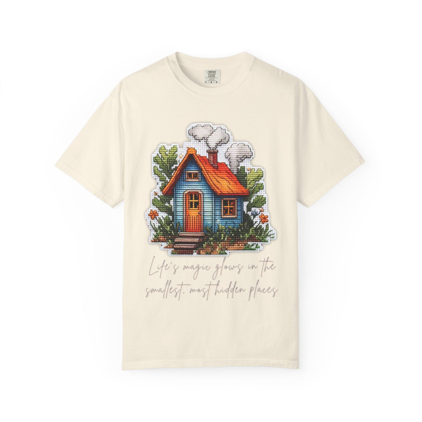 Magical Cottage T-Shirt - Garment-Dyed Unisex Tee