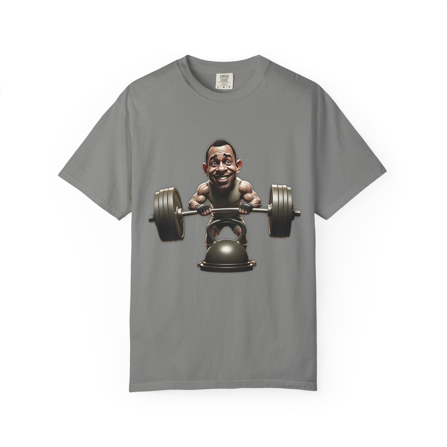 Funny Weightlifting T-Shirt Garment-Dyed Tee for Fitness Enthusiasts