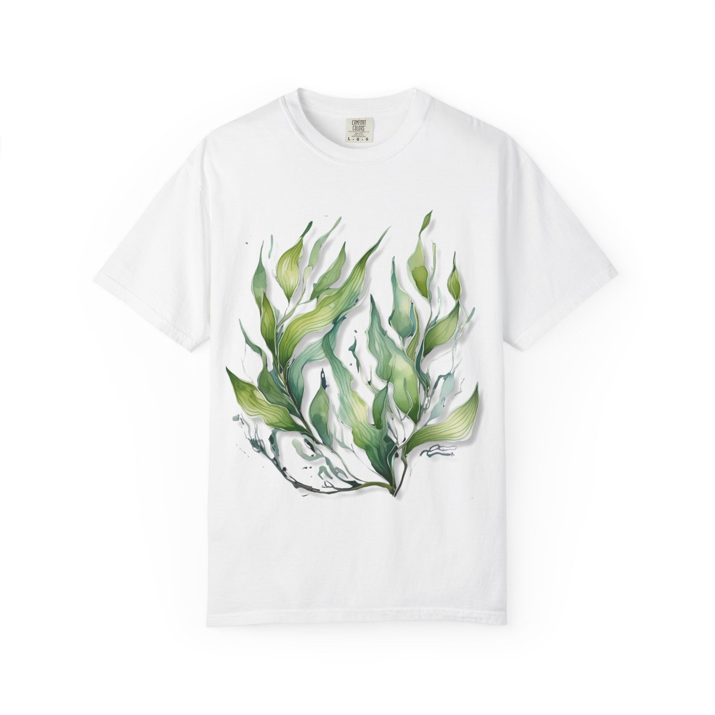 Eco-Friendly Seaweed Design T-Shirt for Nature Lovers