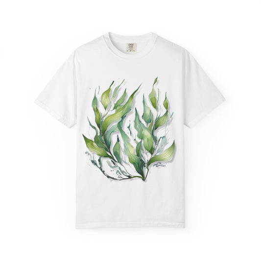Eco-Friendly Seaweed Design T-Shirt for Nature Lovers