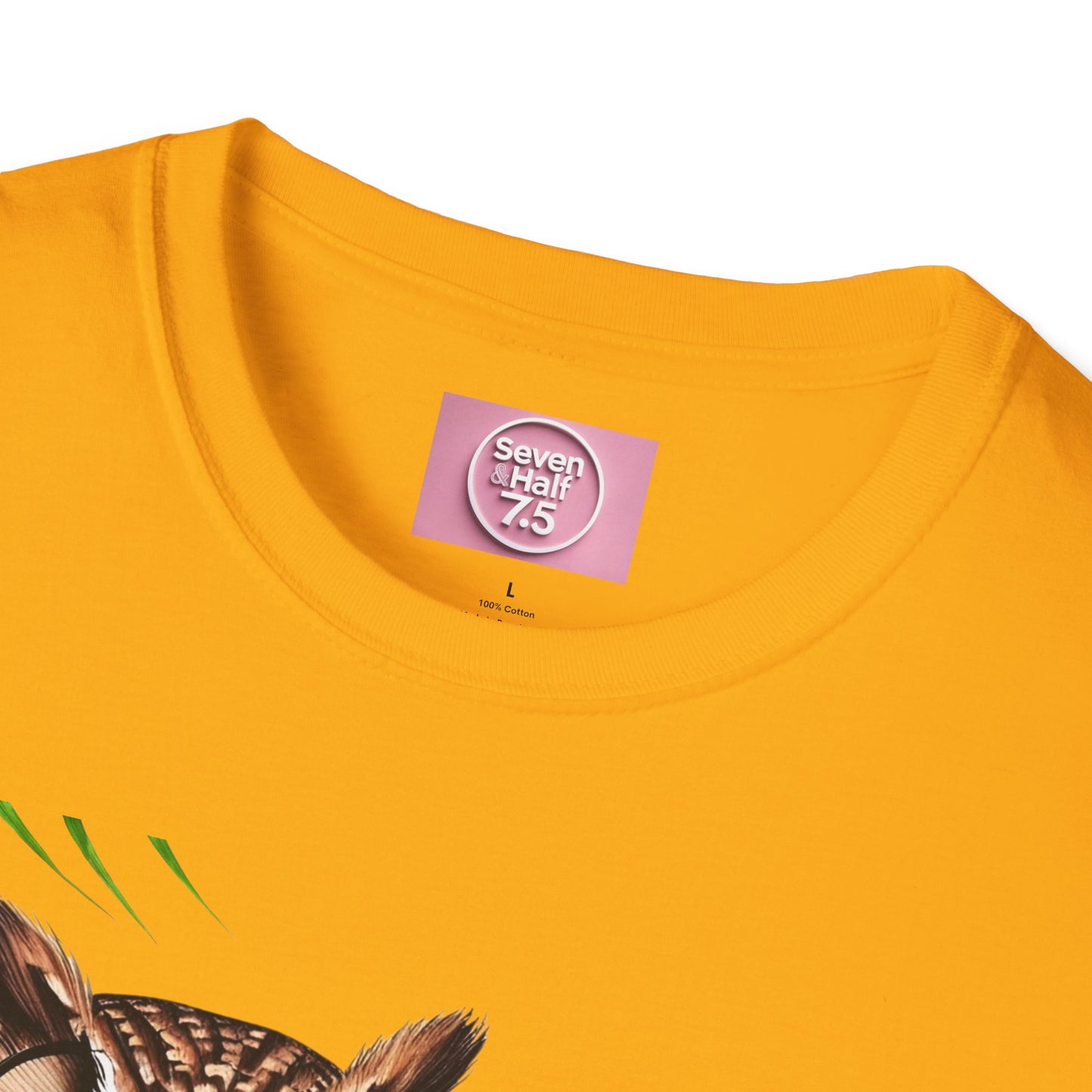 Wisdom Owl Unisex Softstyle T-Shirt - Inspirational Nature Tee