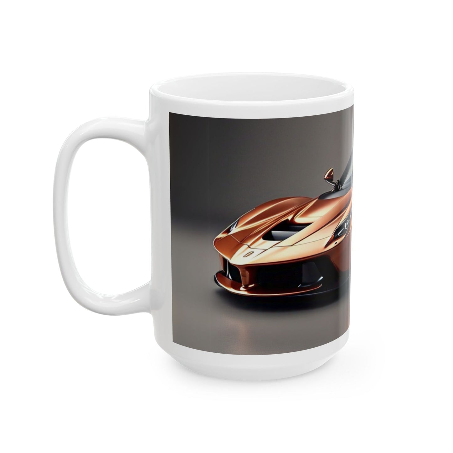 Luxury Sports Car Ceramic Mug - Perfect Gift for Car Enthusiasts