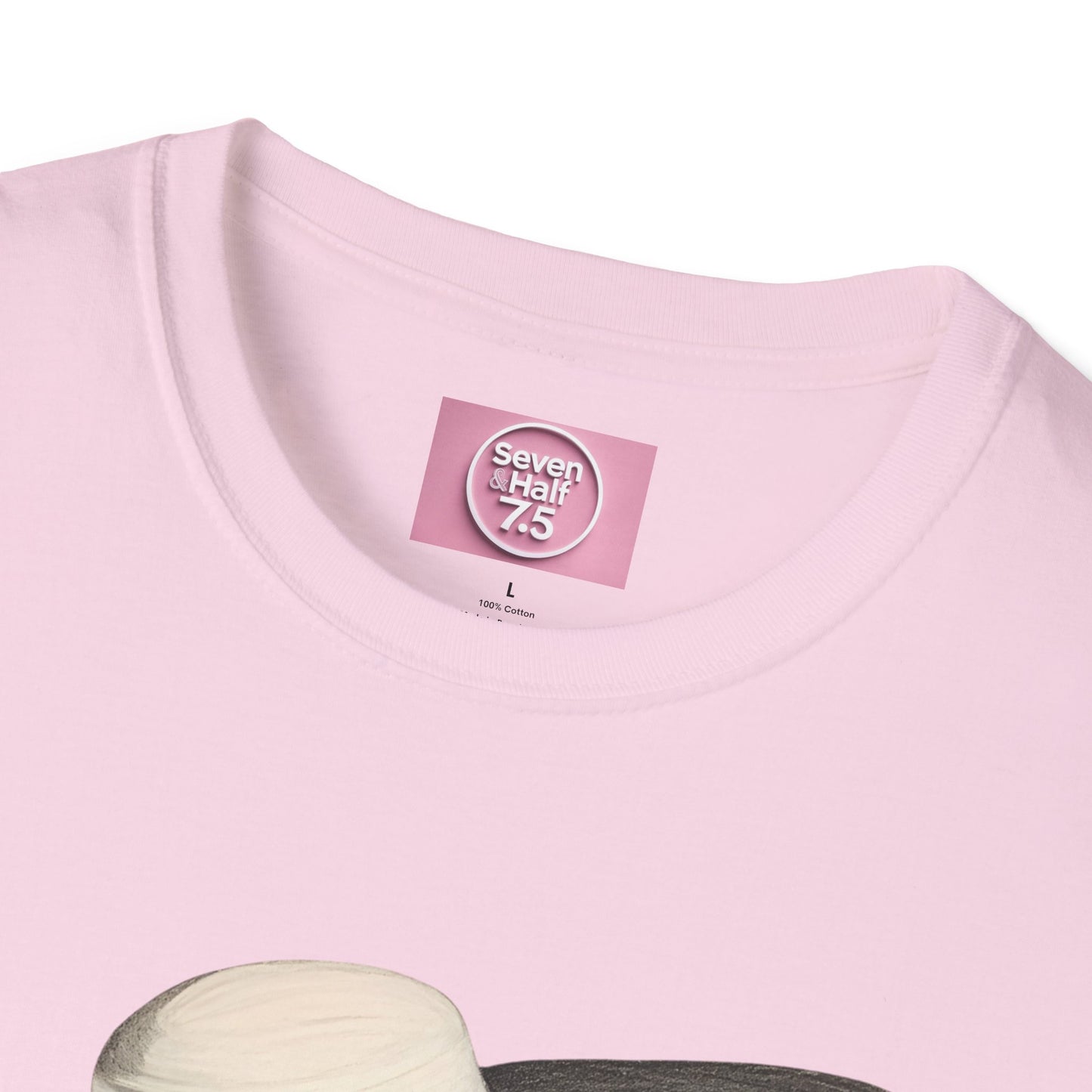 Artistic Women's  Softstyle T-Shirt - Charcoal art Design