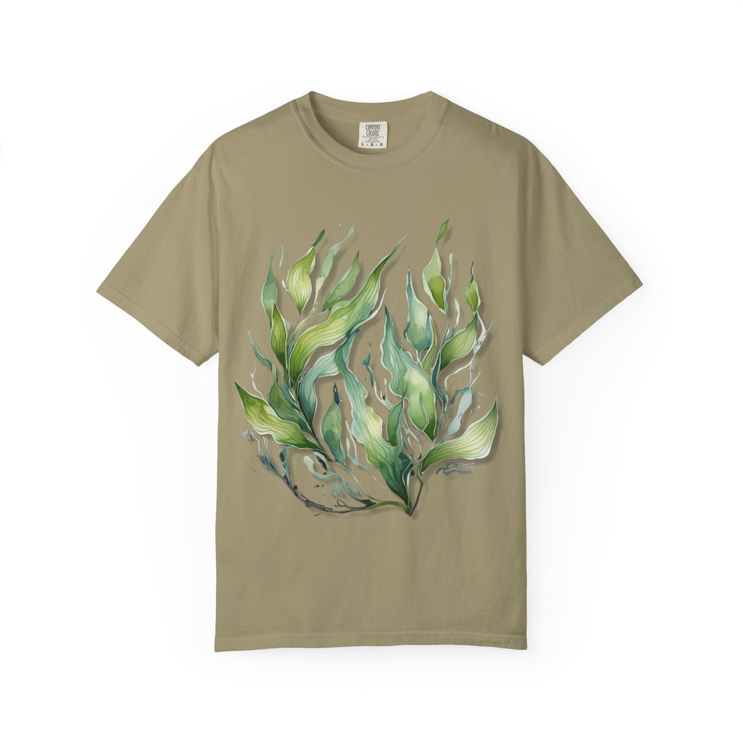 Eco-Friendly Seaweed Design T-Shirt for Nature Lovers