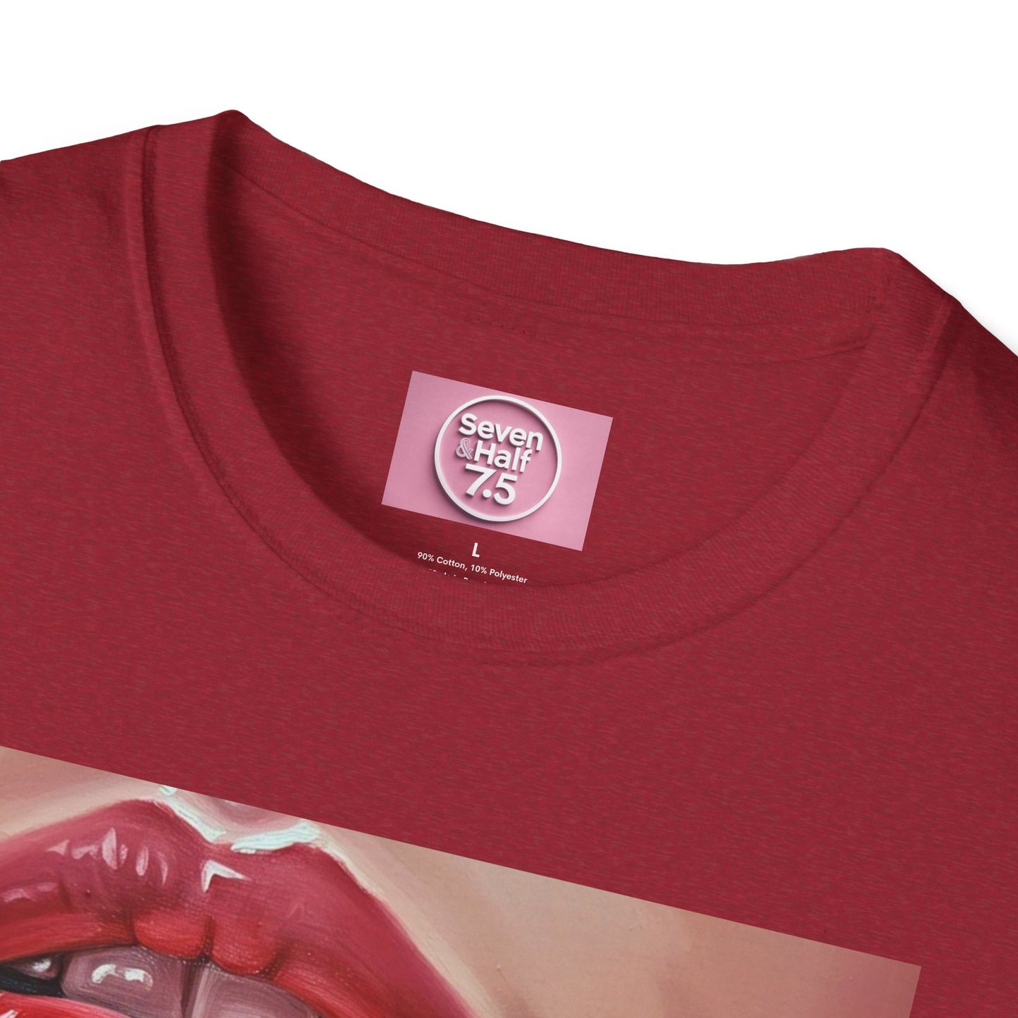 Fire Lips Women's Softstyle T-Shirt - Bold Art for Confident Expressions
