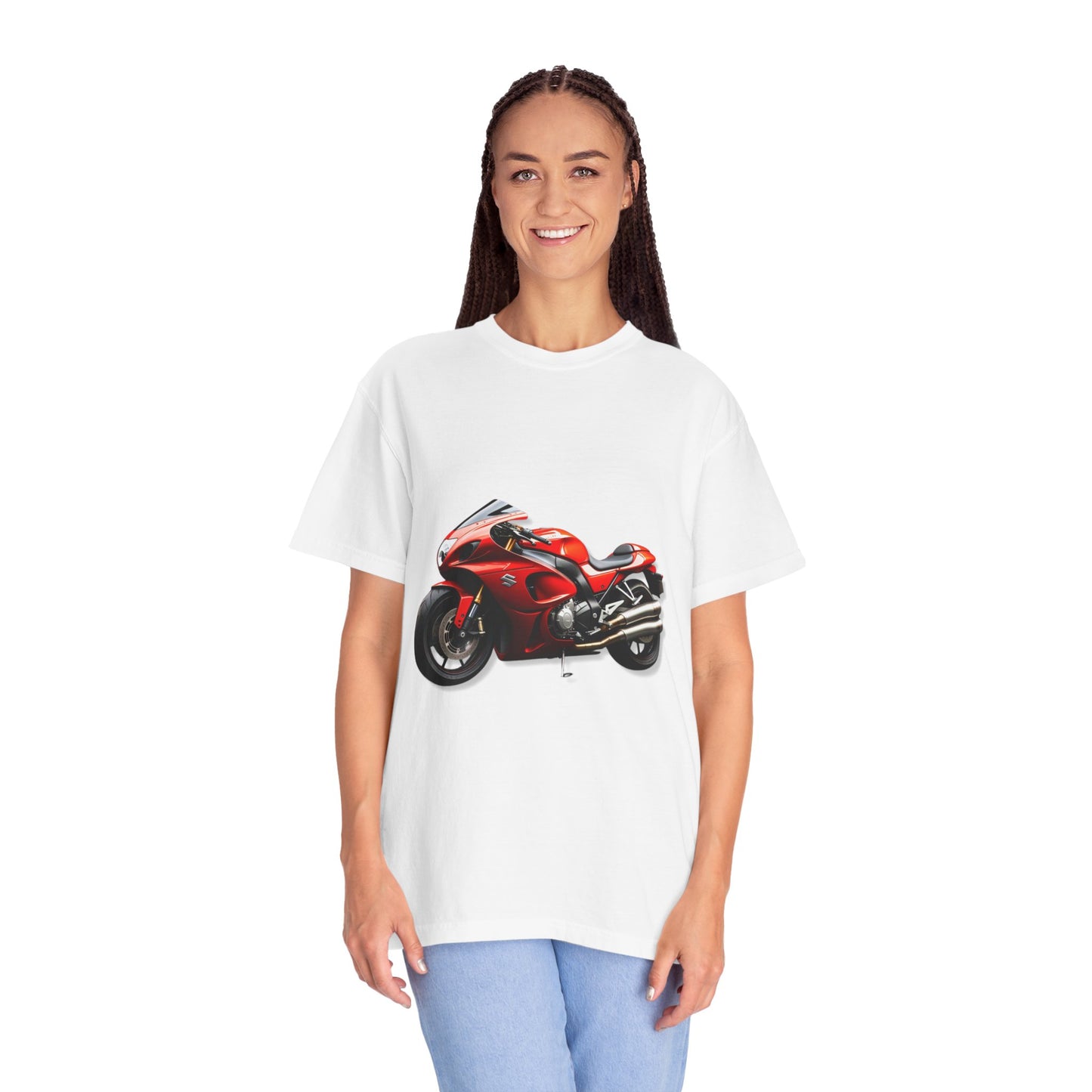 Biker Graphic Unisex T-Shirt - Vintage Motorcycle Design