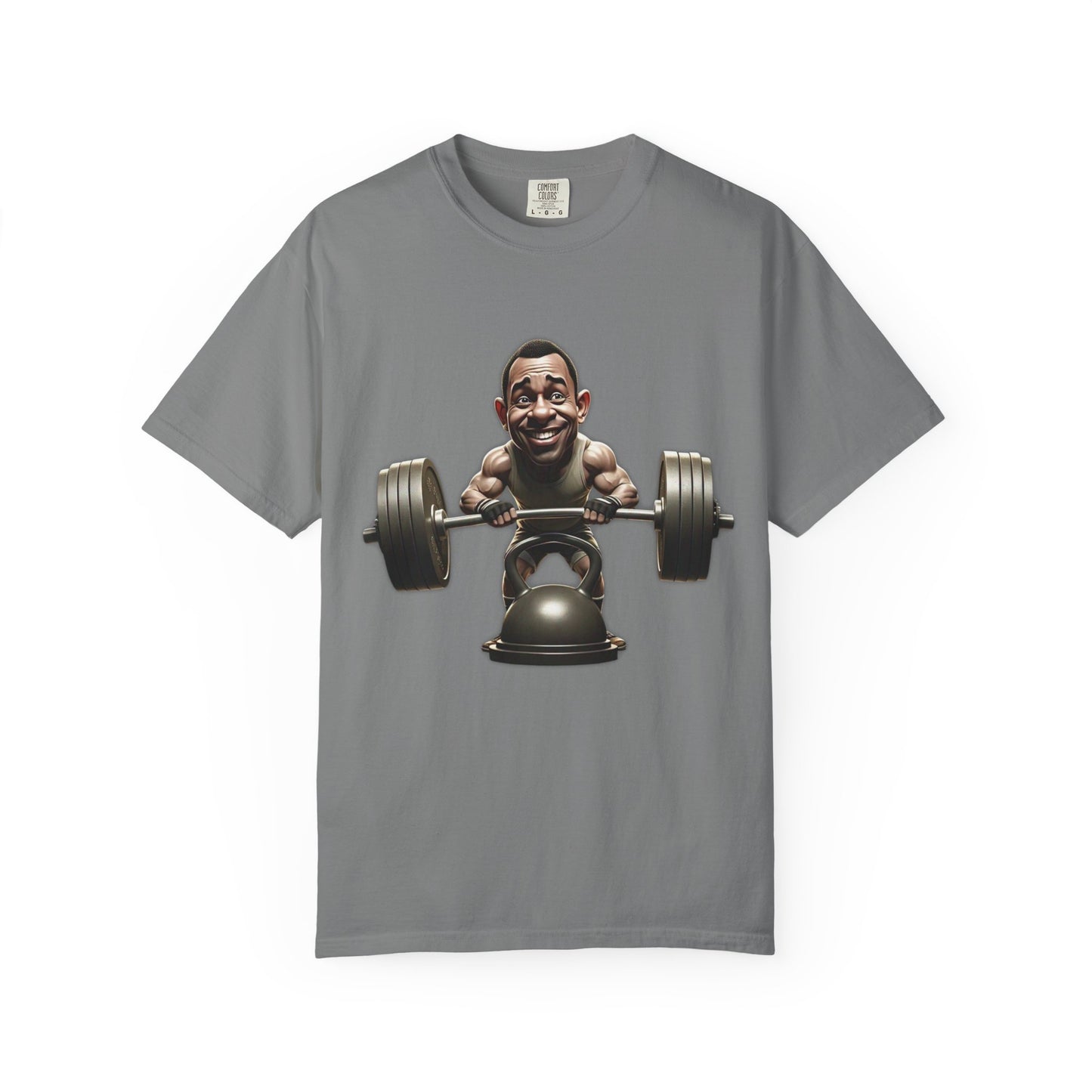 Funny Weightlifting T-Shirt Garment-Dyed Tee for Fitness Enthusiasts