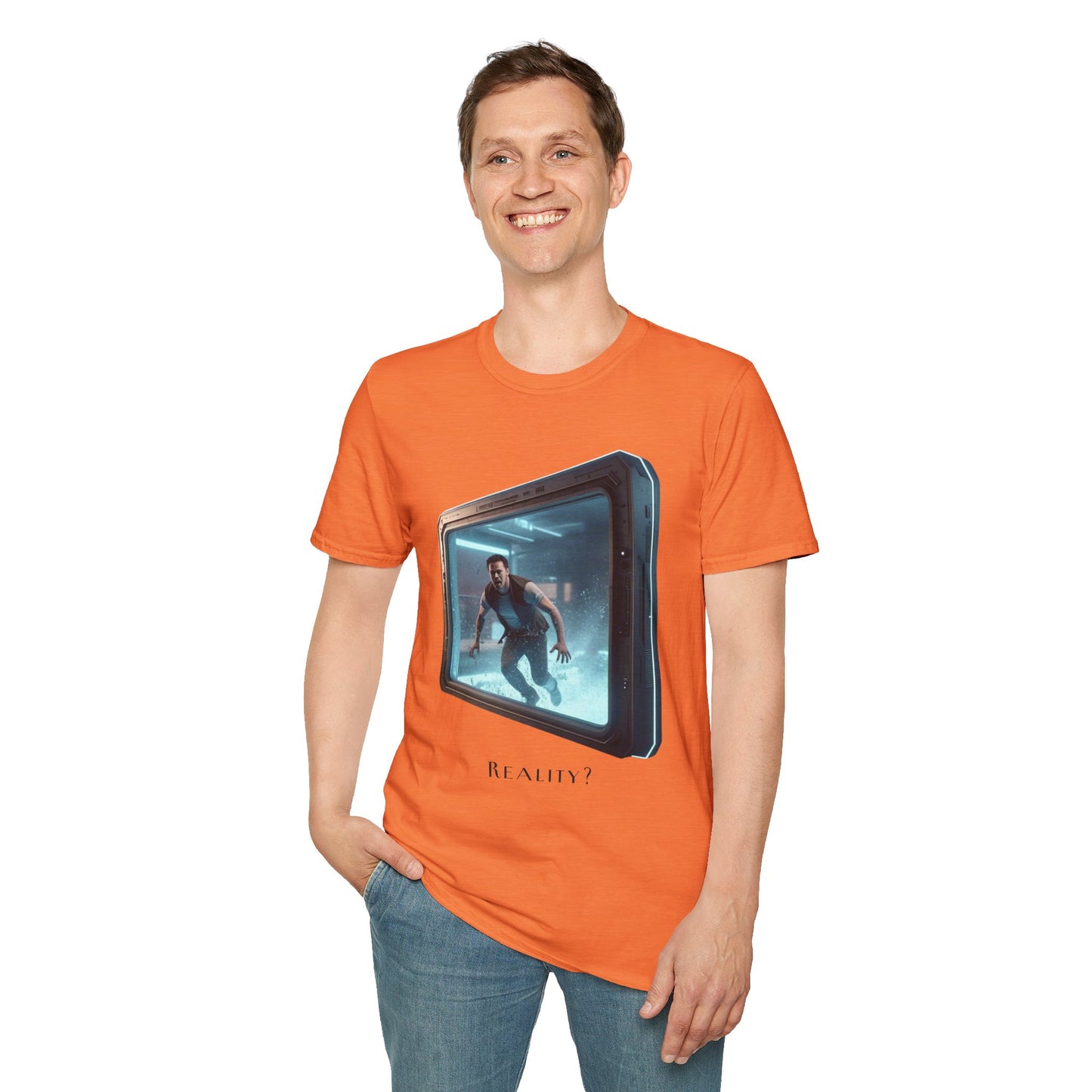 Softstyle T-Shirt - 'Reality?' Graphic Tee for Dreamers