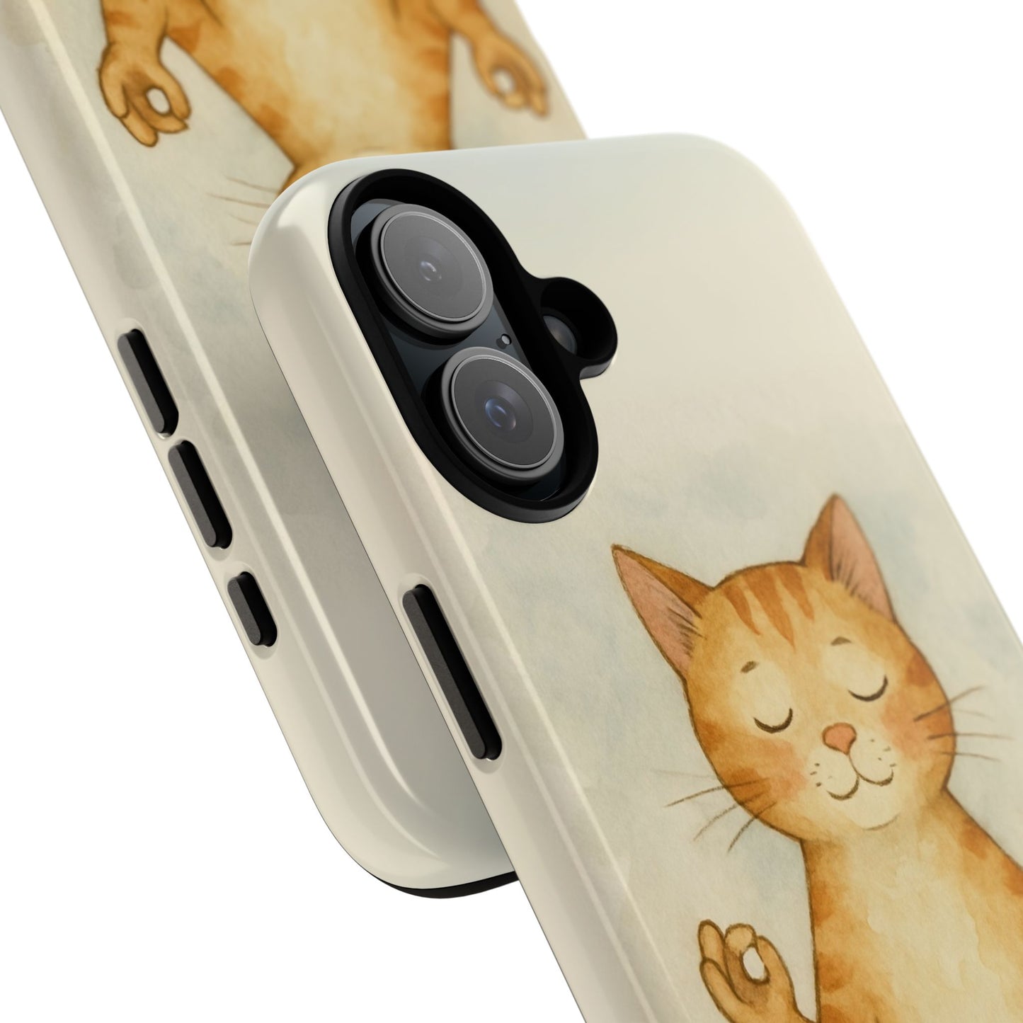 Zen Cat Phone Case - Tough & Stylish - Perfect for Cat Lovers