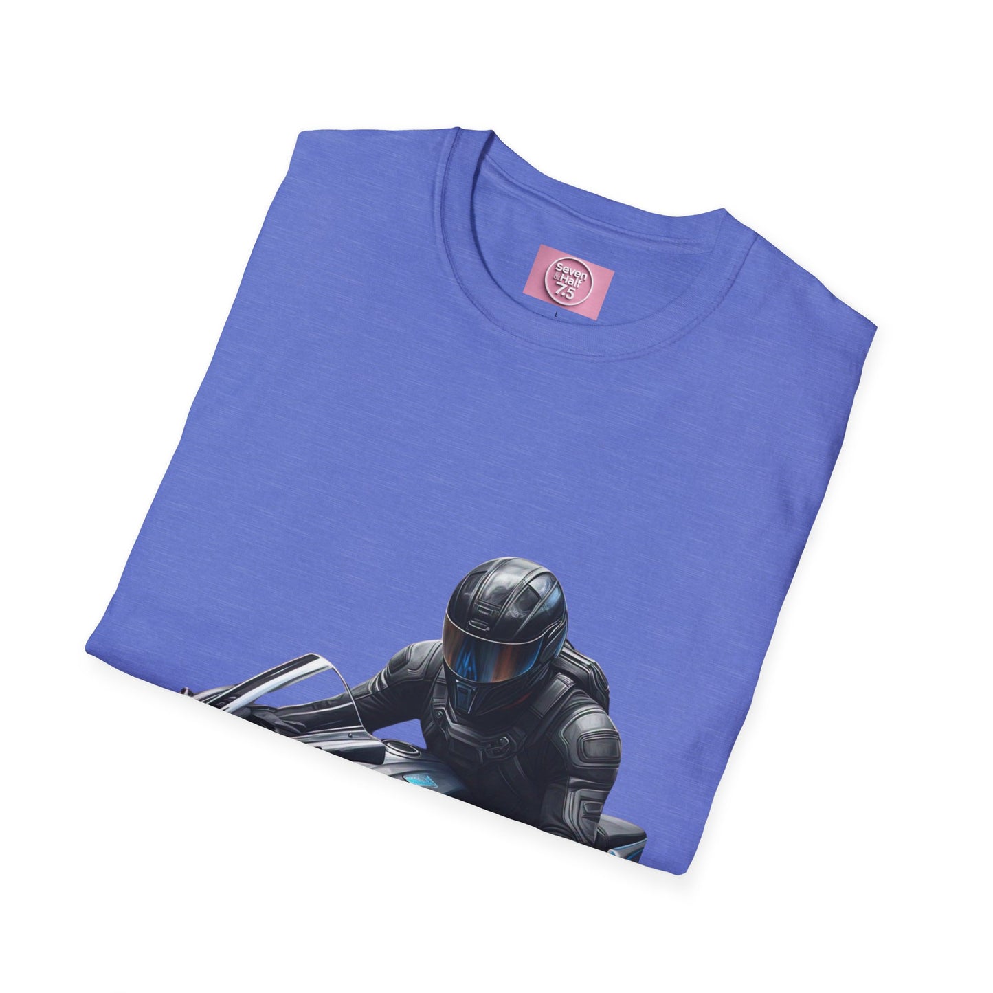 Motorcycle Rider Tee - Unisex Softstyle T-Shirt