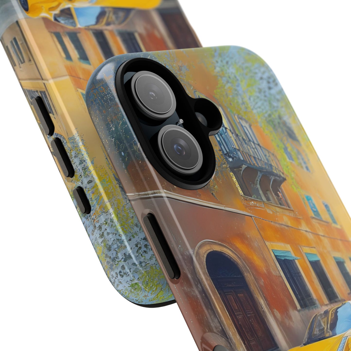 Ferrari Yellow Tough Phone Case - Stylish and Durable