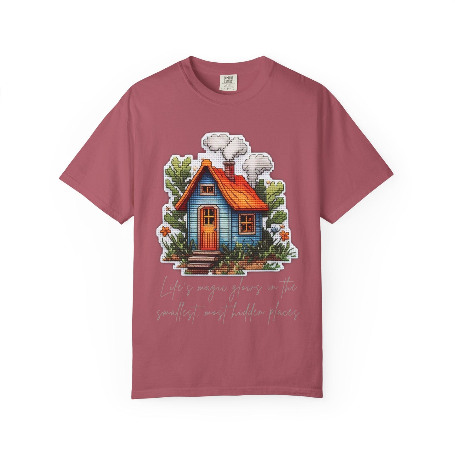 Magical Cottage T-Shirt - Garment-Dyed Unisex Tee