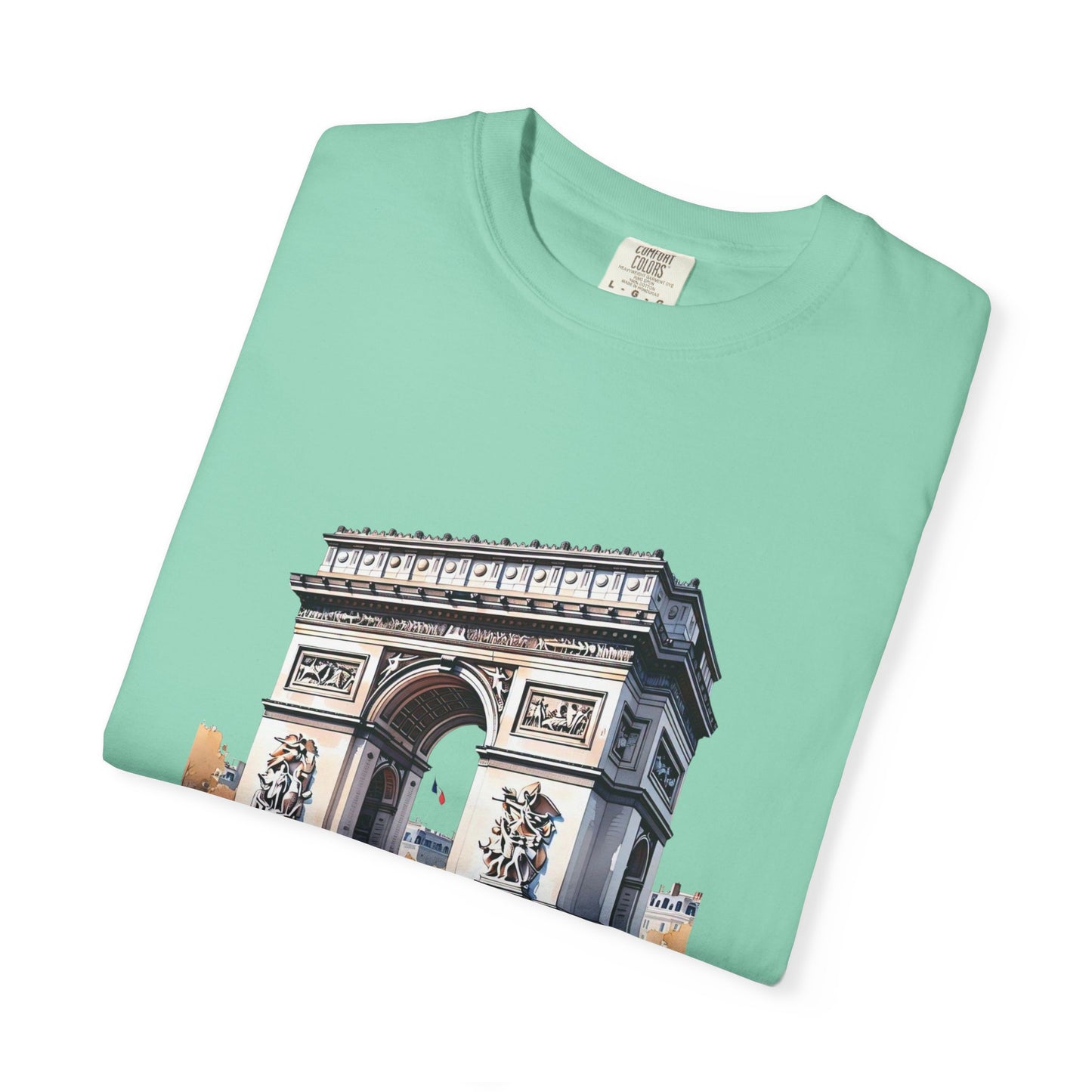 Arc de Triomphe Graphic Unisex T-Shirt - Stylish and Comfortable Casual Wear