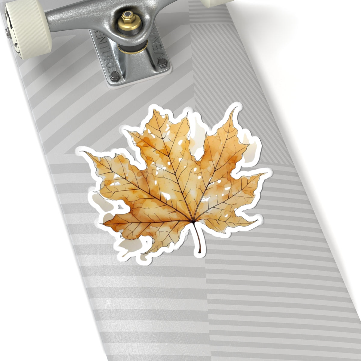 Autumn Leaf Kiss-Cut Stickers - Waterproof, Ideal for Laptops & Journals
