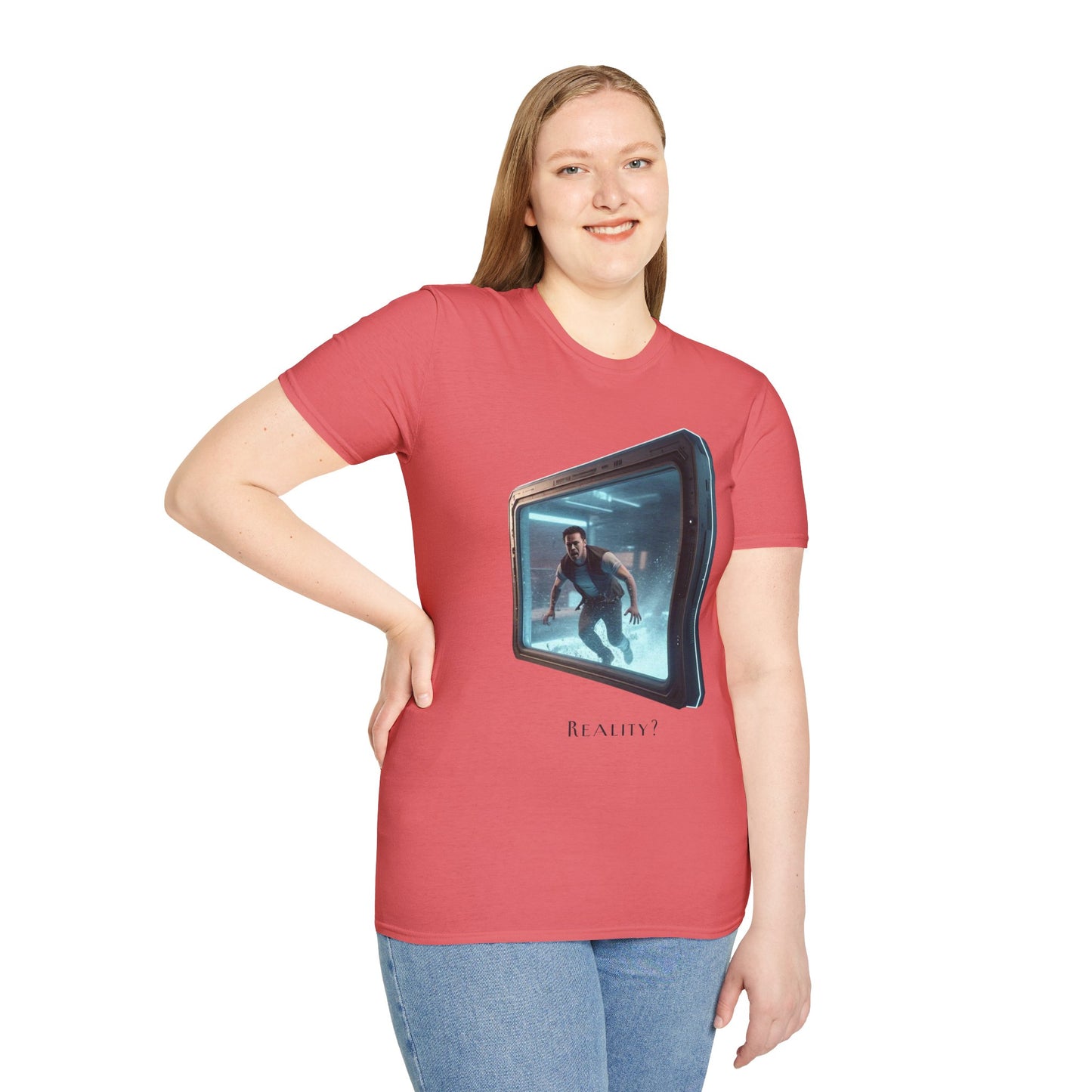 Softstyle T-Shirt - 'Reality?' Graphic Tee for Dreamers