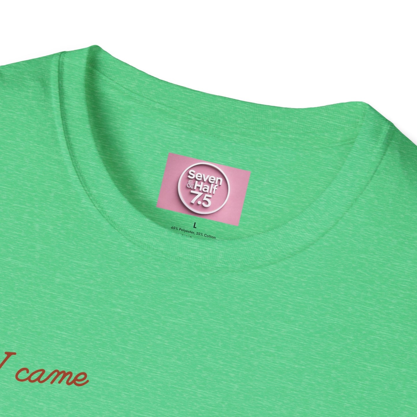 I Came, I Ate Burger Graphic Unisex Softstyle T-Shirt