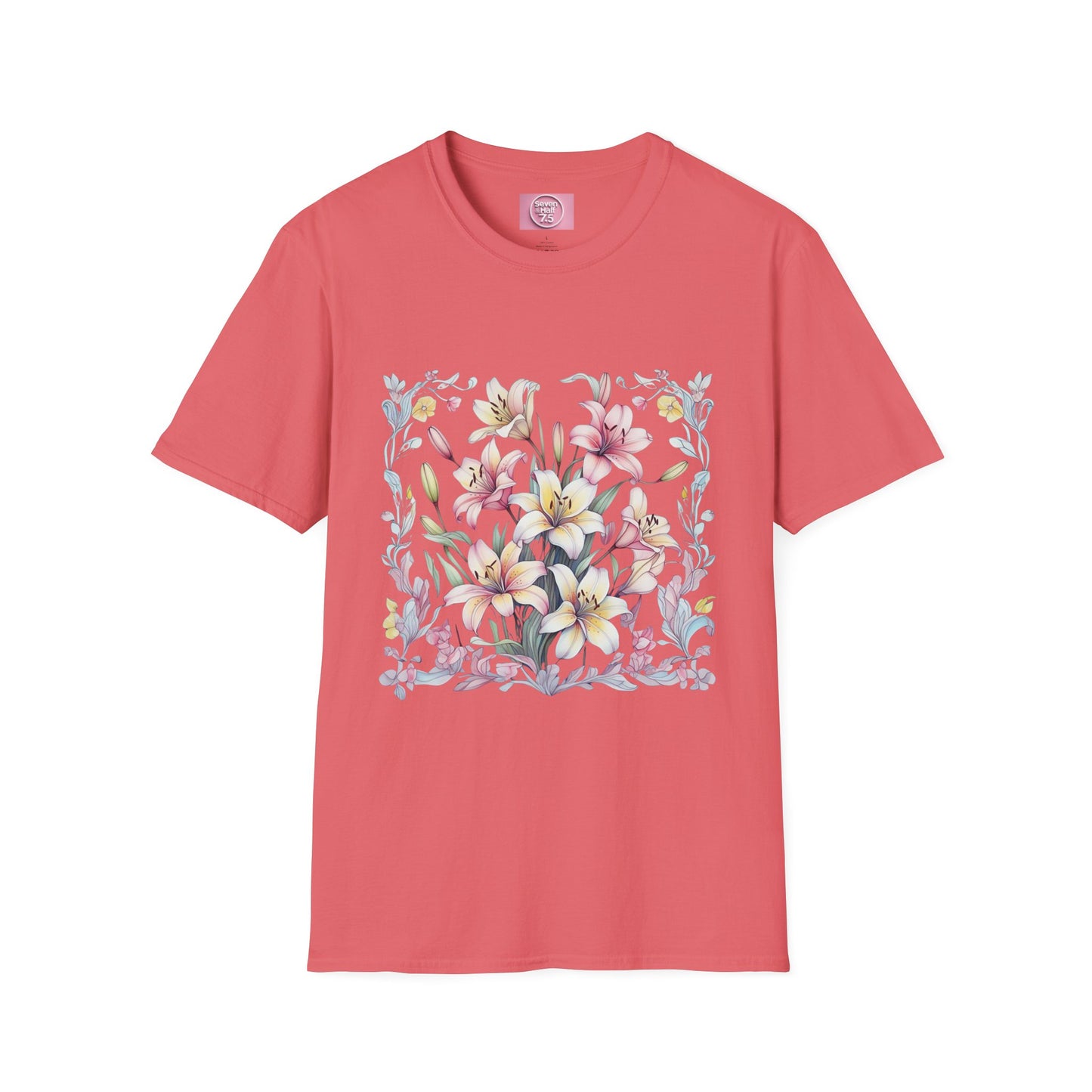 Floral Blossom Unisex T-Shirt - Softstyle Cotton Tee for Nature Lovers