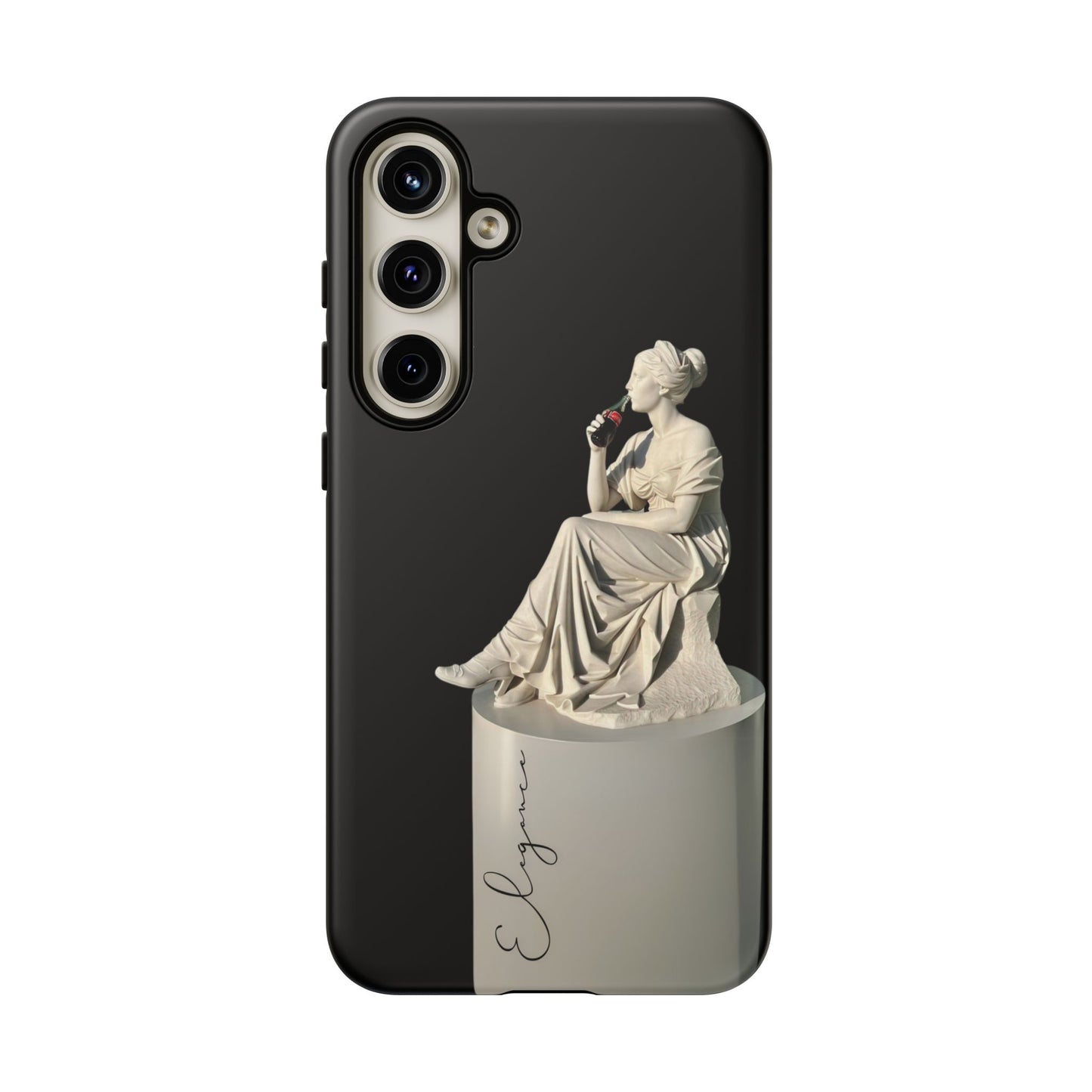 Elegant Phone Case - Stylish Tough Case with Sculpture Design