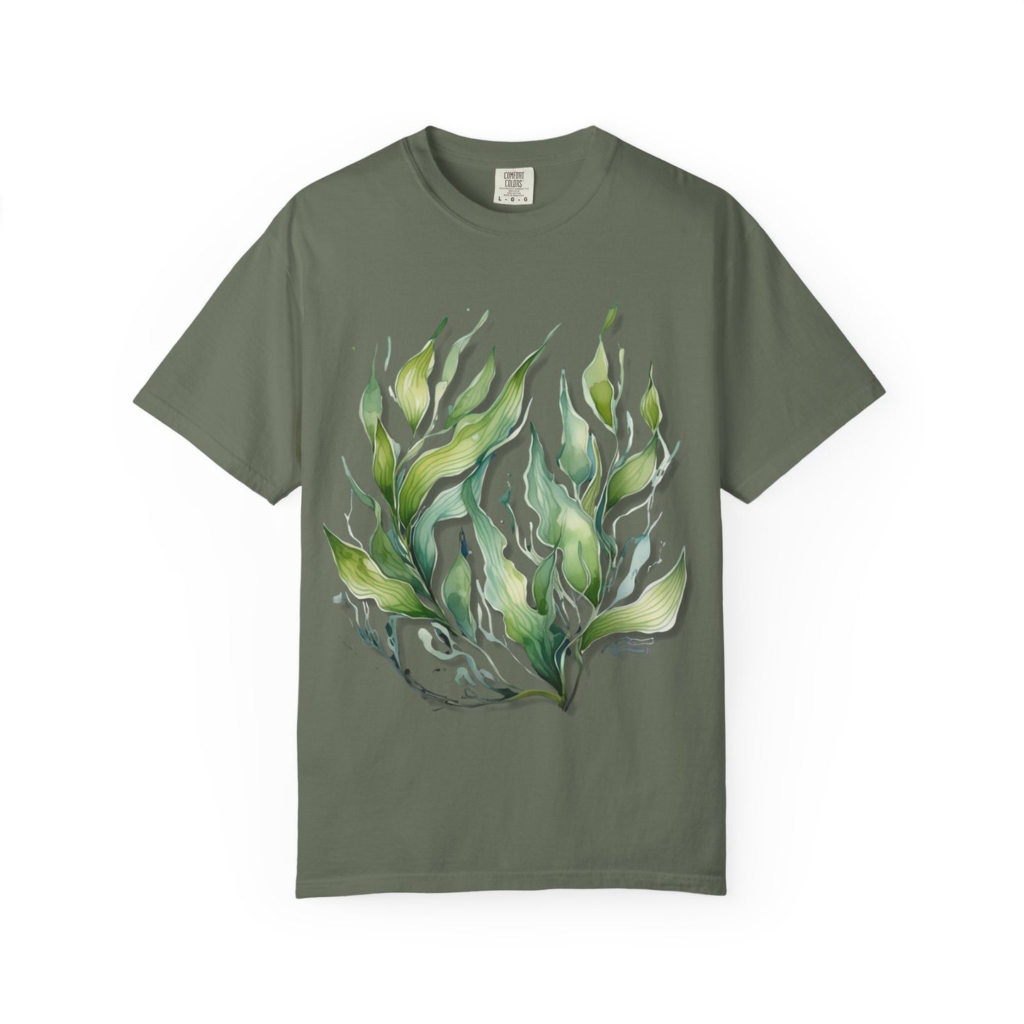 Eco-Friendly Seaweed Design T-Shirt for Nature Lovers