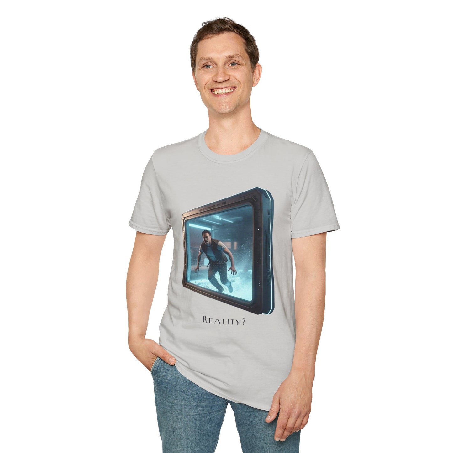 Softstyle T-Shirt - 'Reality?' Graphic Tee for Dreamers