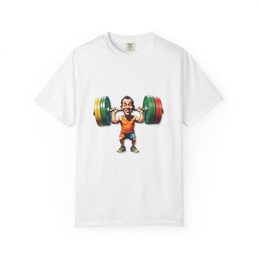 Funny Weightlifting T-Shirt - Unisex Garment-Dyed Tee for Fitness Enthusiasts