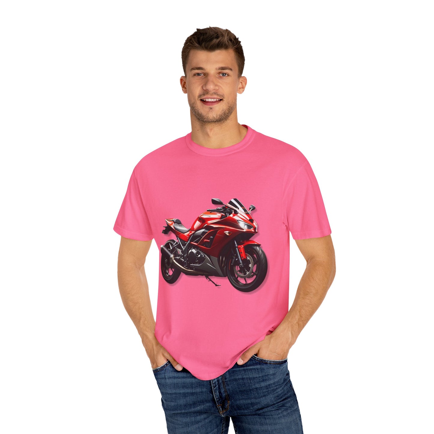 Unisex Motorcycle Graphic T-Shirt - Perfect for Riders and Enthusiasts