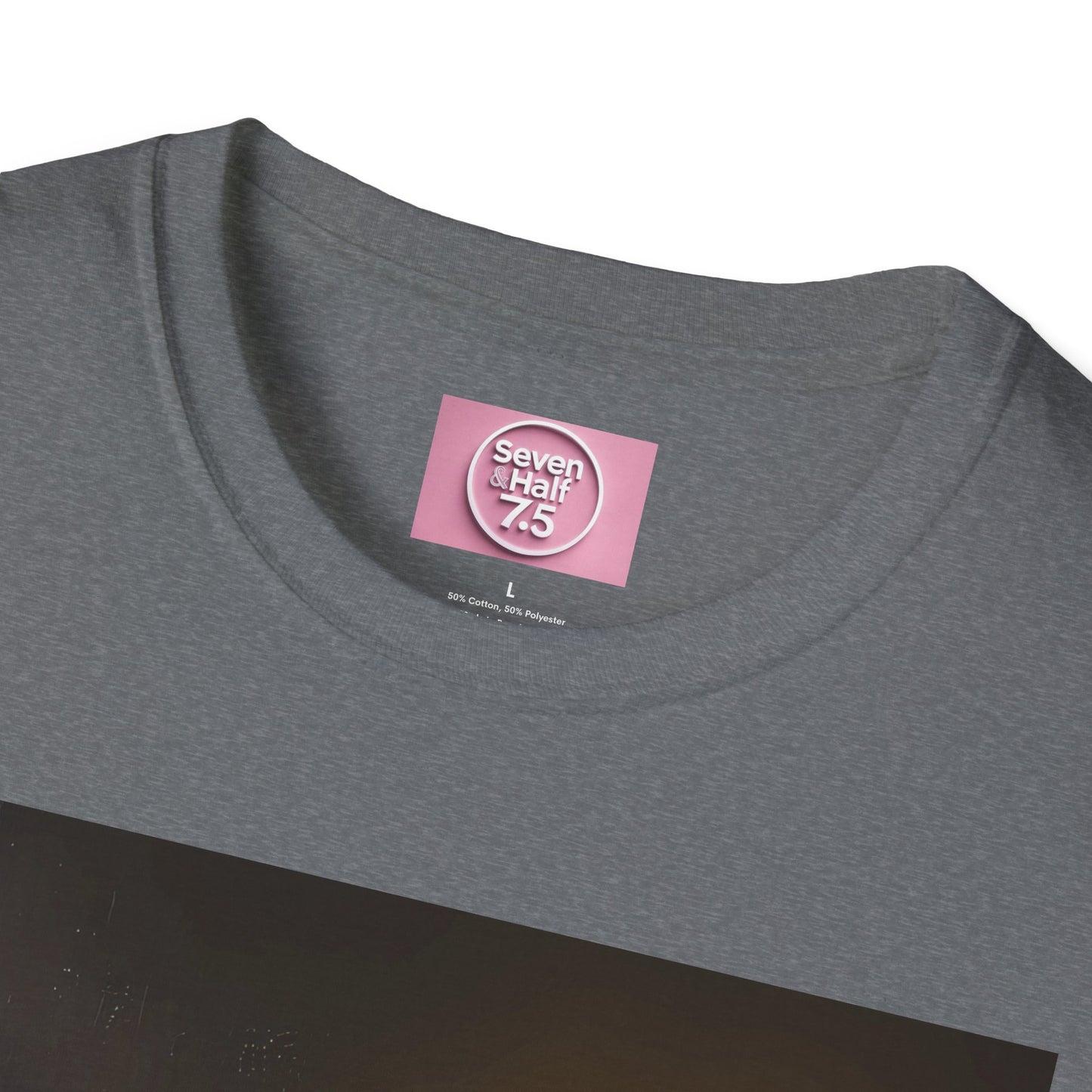 Artistic Guitarist Softstyle T-Shirt - Elegant Vintage Design