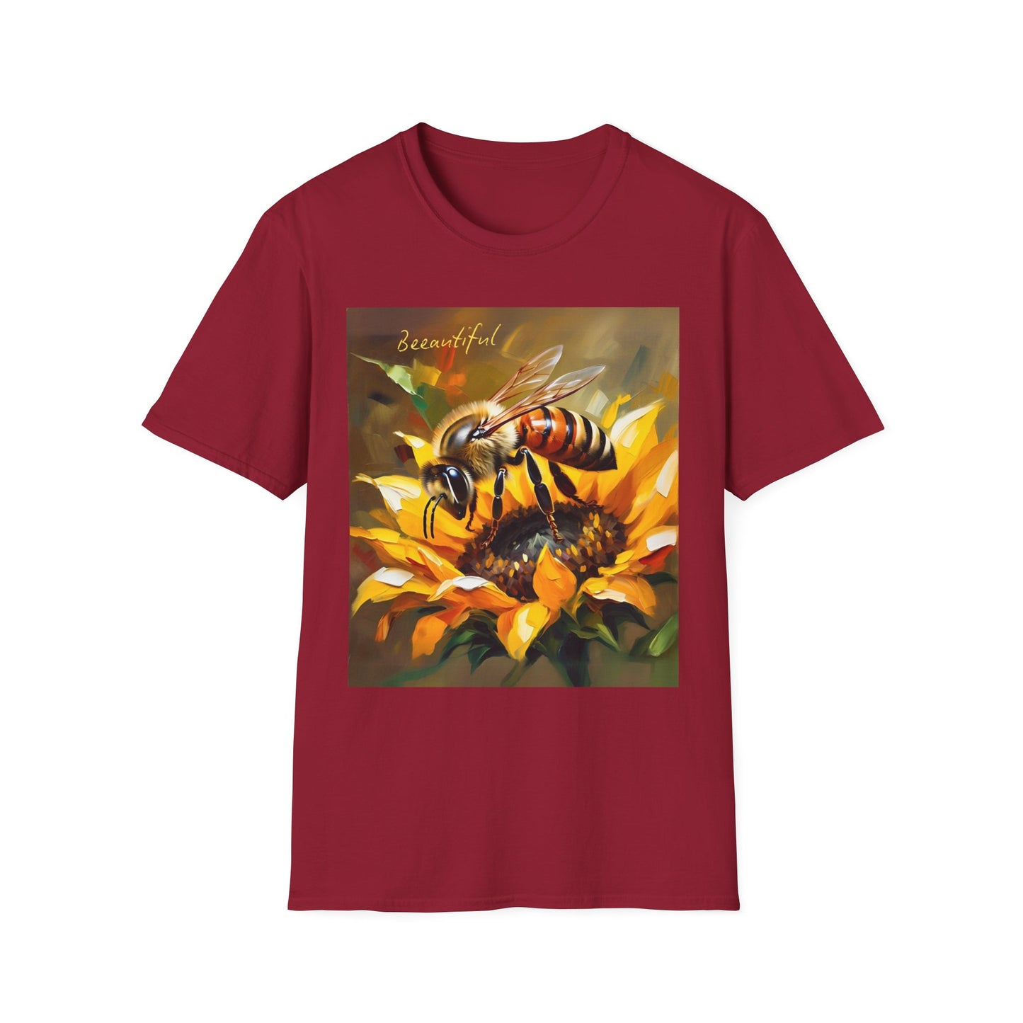 Bee-autiful Unisex Softstyle T-Shirt | Nature Lover's Gift | Perfect for Spring & Summer