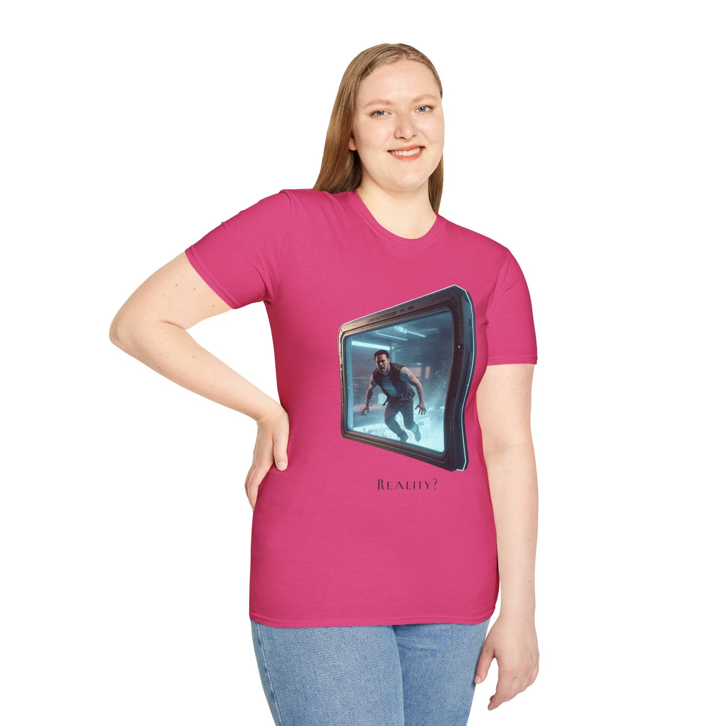 Softstyle T-Shirt - 'Reality?' Graphic Tee for Dreamers