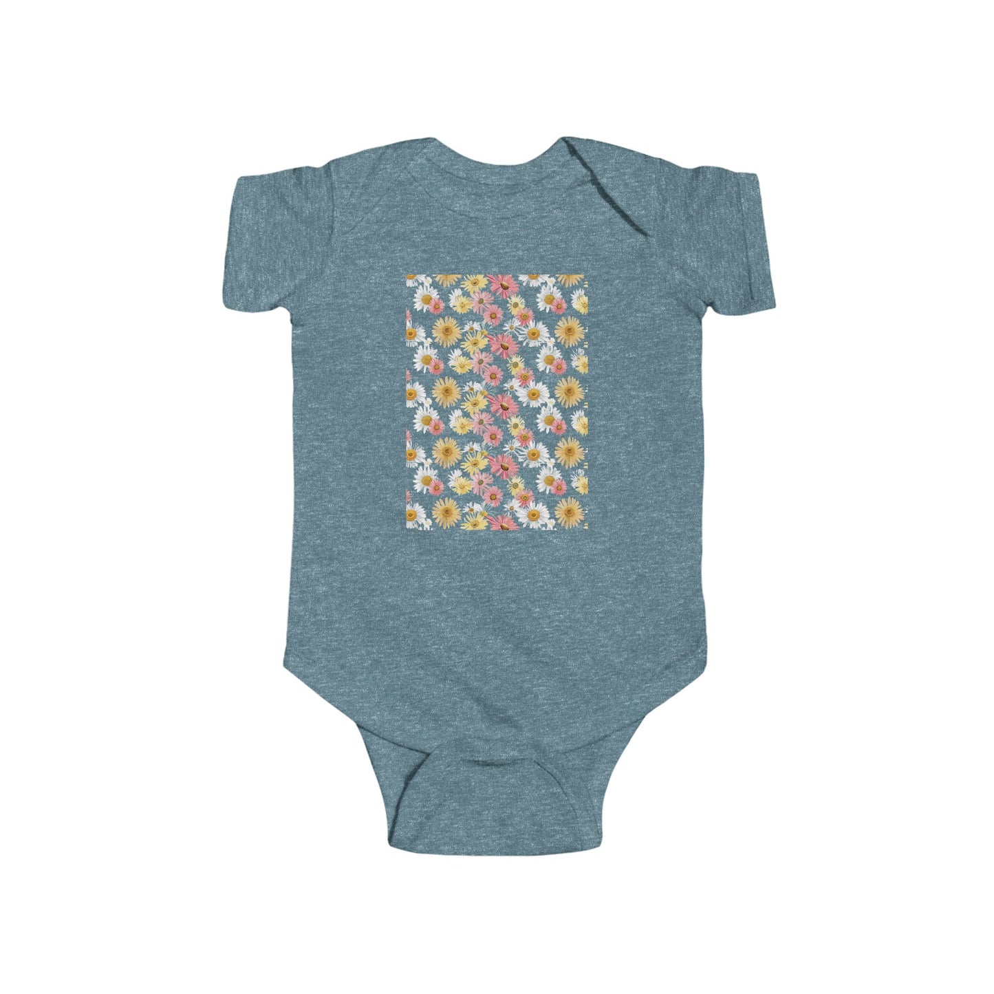 Floral Infant Bodysuit - Adorable Baby Outfit for Spring Celebrations