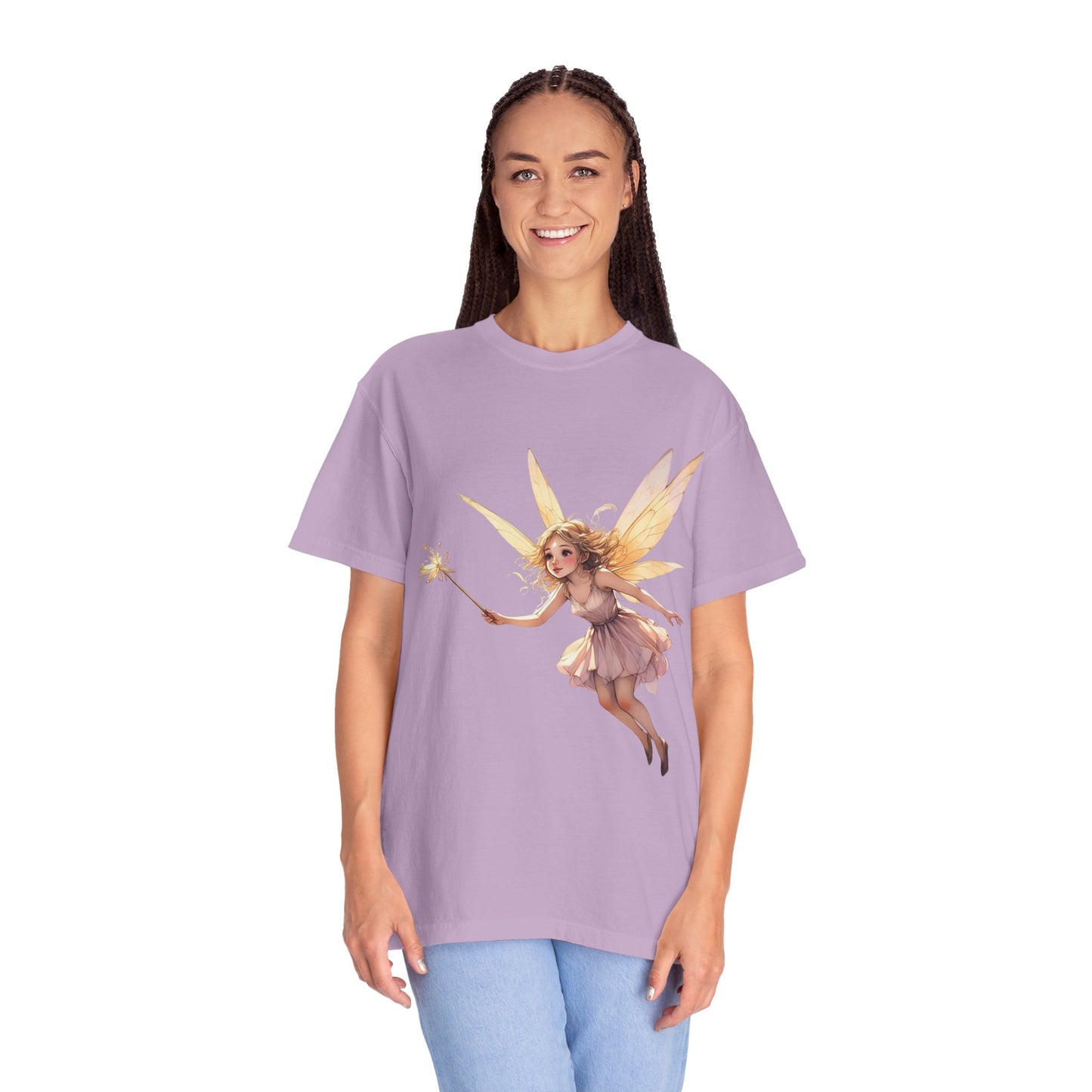 Fairy Magic Garment-Dyed T-Shirt - Whimsical Design for Fantasy Lovers