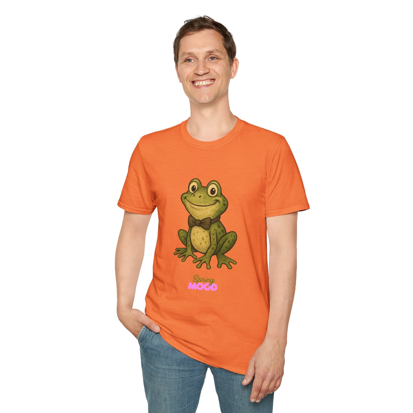 Spring Frog Unisex Softstyle T-Shirt - Fun & Casual Wear