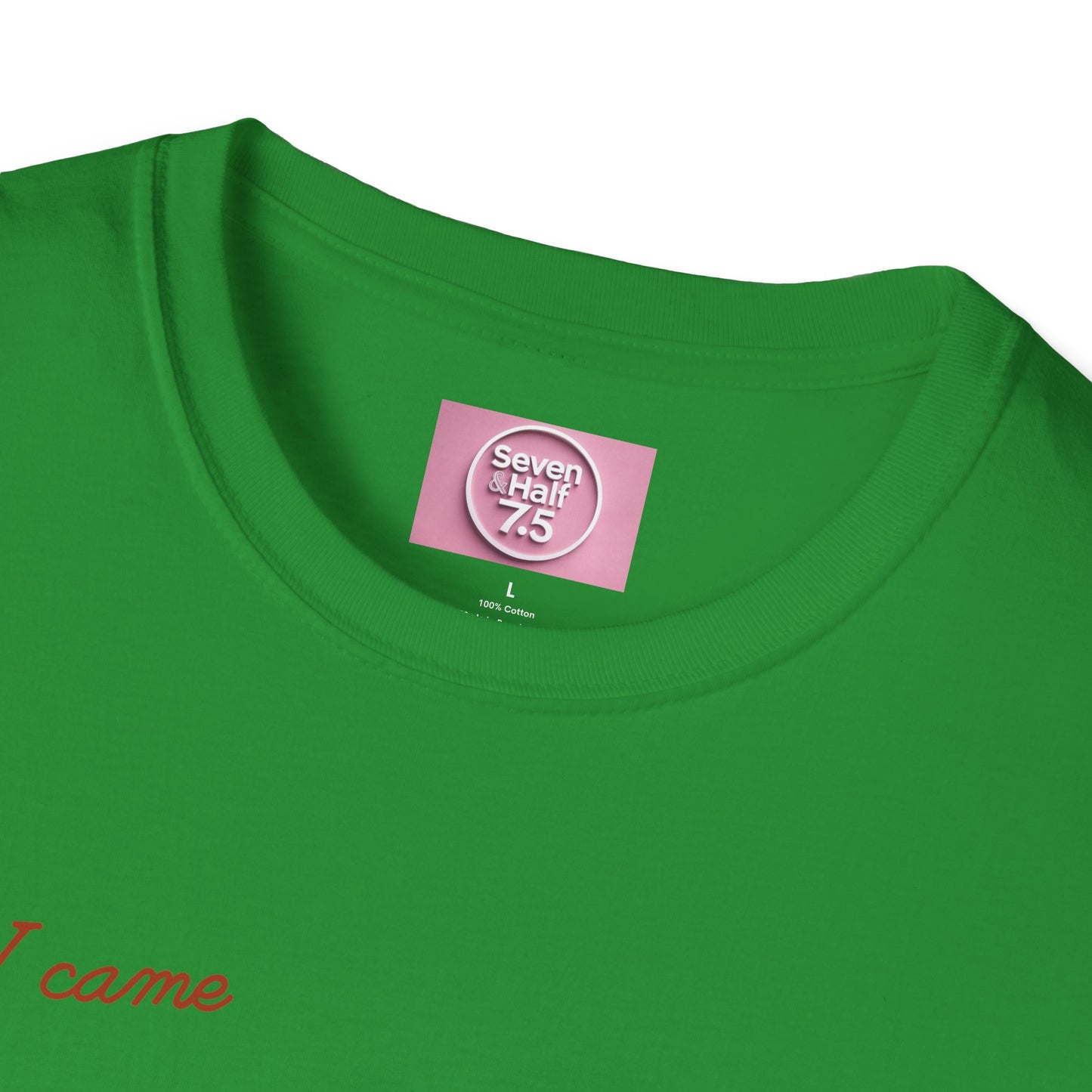 I Came, I Ate Burger Graphic Unisex Softstyle T-Shirt