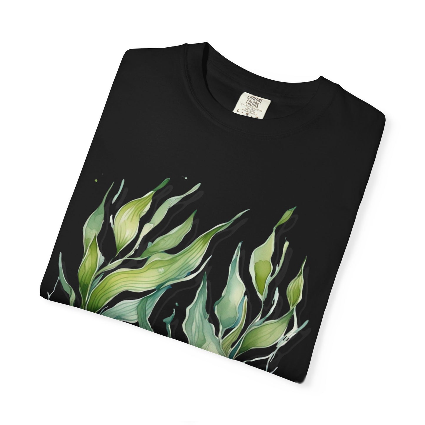Eco-Friendly Seaweed Design T-Shirt for Nature Lovers
