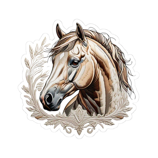 Elegant Horse Kiss-Cut Stickers | Perfect for Animal Lovers & Decor