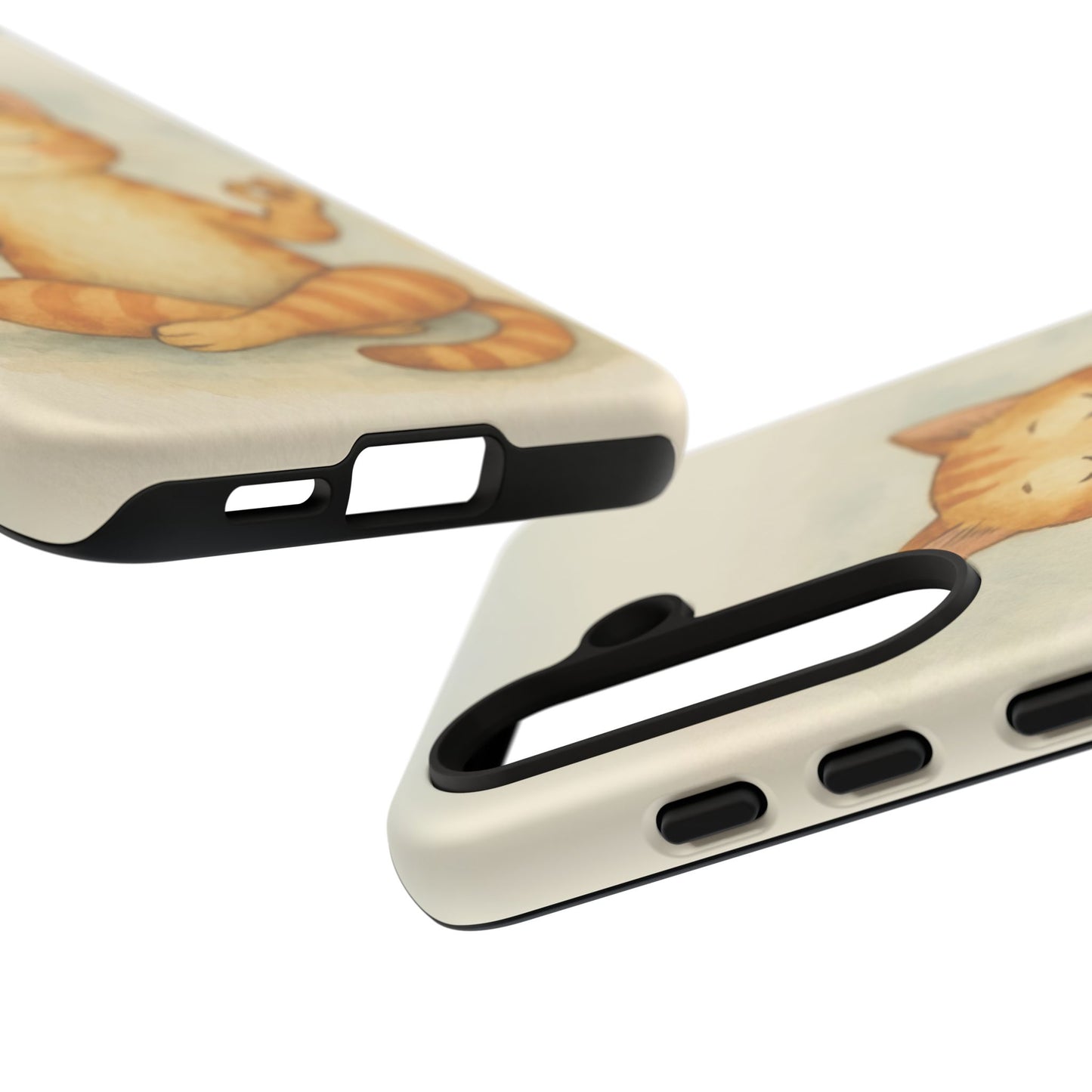 Zen Cat Phone Case - Tough & Stylish - Perfect for Cat Lovers