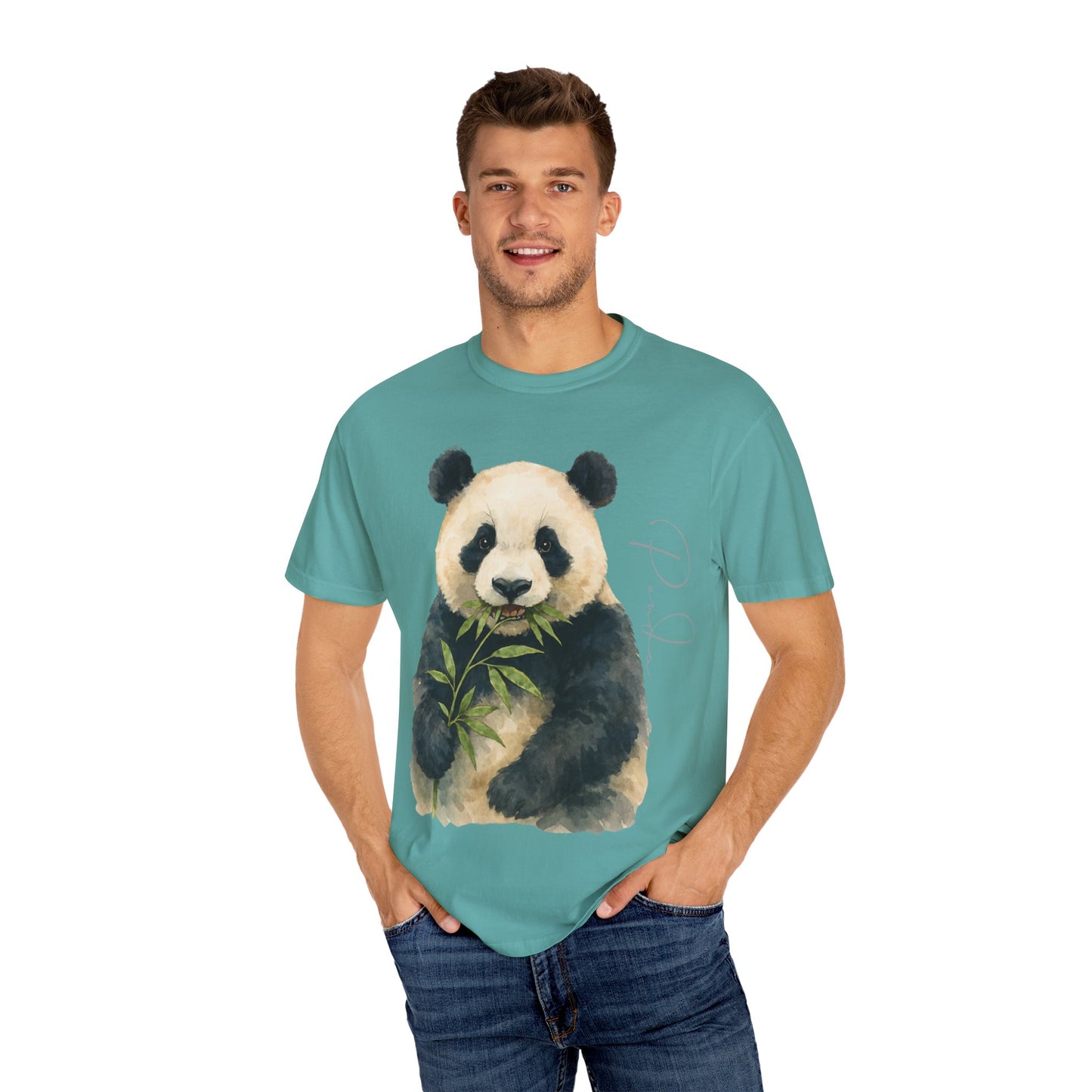 Cute Panda Unisex T-Shirt - Nature Lover's Tee for Wildlife Enthusiasts