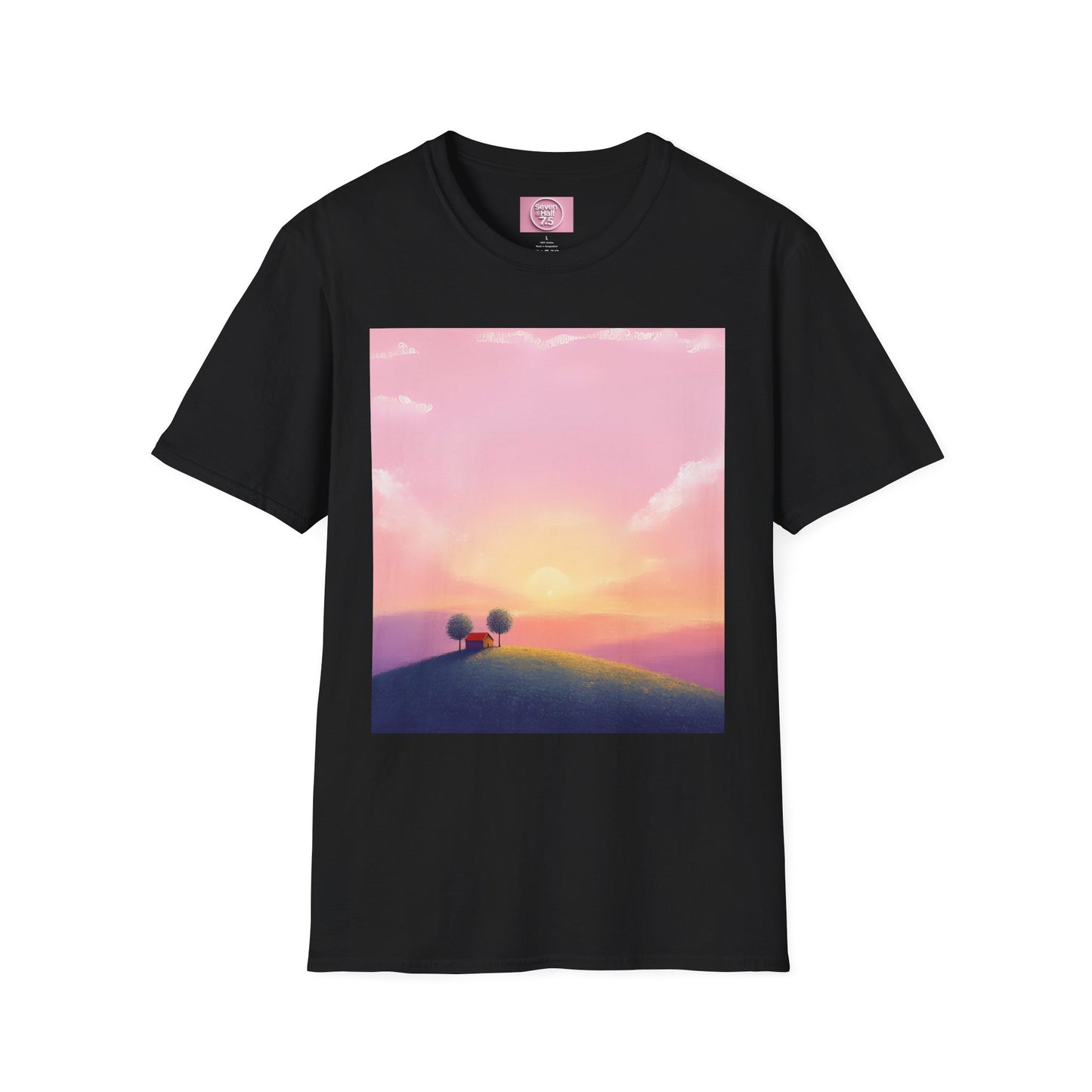 Serene Sunset Unisex Softstyle T-Shirt - Perfect for Nature Lovers