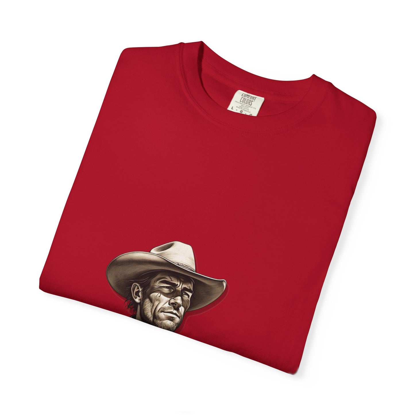 Rustic Cowboy Graphic T-Shirt for Western Aficionados