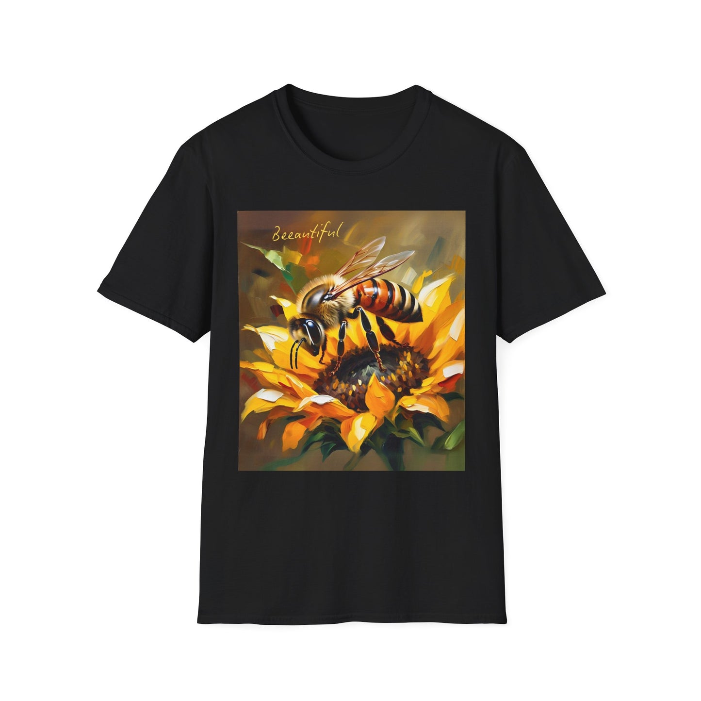 Bee-autiful Unisex Softstyle T-Shirt | Nature Lover's Gift | Perfect for Spring & Summer